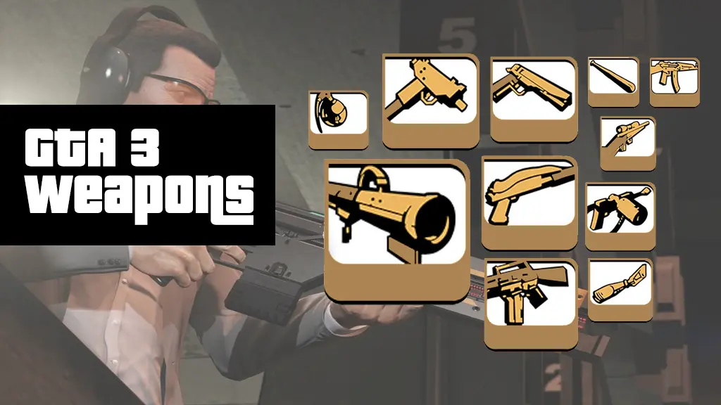 gta 3 weapons